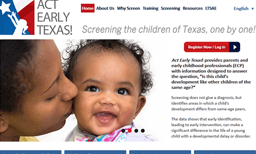 Education Web Application Act Early Texas!